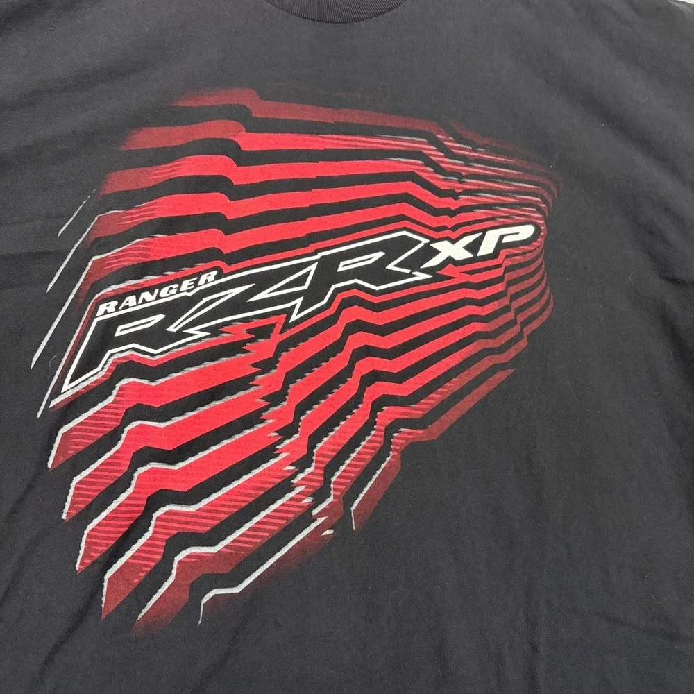 Polaris Ranger RZR XP T-shirt Men's Size 2XL Black Big Logo Pure Polaris